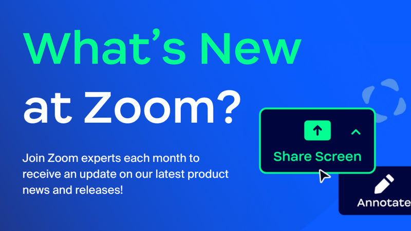 What's New at Zoom